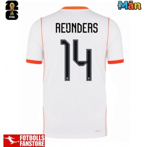 Nederländerna Tijjani Reijnders #14 Bortatröja VM 2026 Kortärmad