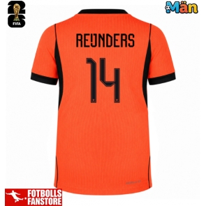 Nederländerna Tijjani Reijnders #14 Hemmatröja VM 2026 Kortärmad