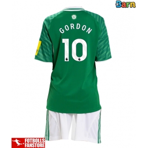 Newcastle United Anthony Gordon #10 Bortatröja Barn 2025-26 Kortärmad (+ Korta byxor)