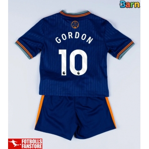 Newcastle United Anthony Gordon #10 Tredje Tröja Barn 2025-26 Kortärmad (+ Korta byxor)