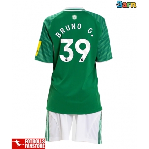 Newcastle United Bruno Guimaraes #39 Bortatröja Barn 2025-26 Kortärmad (+ Korta byxor)