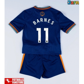 Newcastle United Harvey Barnes #11 Tredje Tröja Barn 2025-26 Kortärmad (+ Korta byxor)