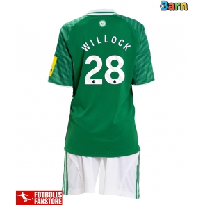 Newcastle United Joe Willock #28 Bortatröja Barn 2025-26 Kortärmad (+ Korta byxor)