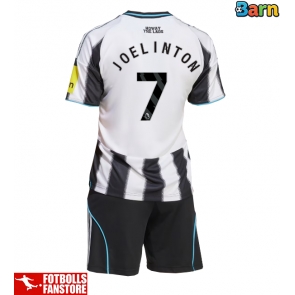 Newcastle United Joelinton #7 Hemmatröja Barn 2025-26 Kortärmad (+ Korta byxor)