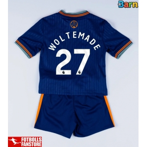 Newcastle United Nick Woltemade #27 Tredje Tröja Barn 2025-26 Kortärmad (+ Korta byxor)