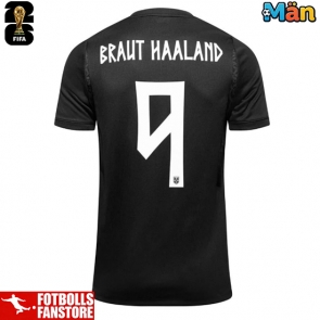 Norge Erling Haaland #9 Bortatröja VM 2026 Kortärmad