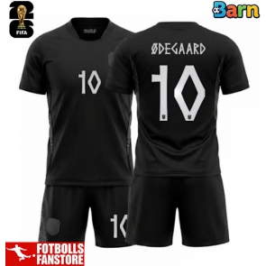 Norge Martin Odegaard #10 Bortatröja Barn VM 2026 Kortärmad (+ Korta byxor)
