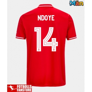 Nottingham Forest Dan Ndoye #14 Hemmatröja 2025-26 Kortärmad