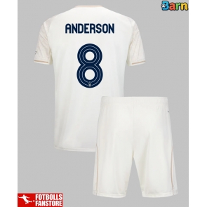 Nottingham Forest Elliot Anderson #8 Bortatröja Barn 2025-26 Kortärmad (+ Korta byxor)