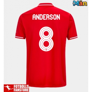 Nottingham Forest Elliot Anderson #8 Hemmatröja 2025-26 Kortärmad