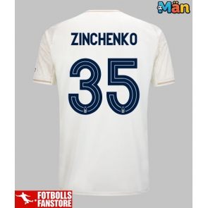 Nottingham Forest Oleksandr Zinchenko #35 Bortatröja 2025-26 Kortärmad