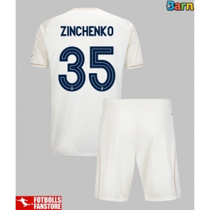 Nottingham Forest Oleksandr Zinchenko #35 Bortatröja Barn 2025-26 Kortärmad (+ Korta byxor)