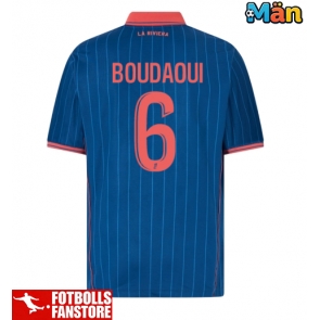 OGC Nice Hicham Boudaoui #6 Tredje Tröja 2025-26 Kortärmad