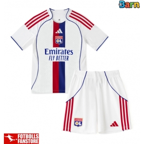 Olympique Lyonnais Hemmatröja Barn 2025-26 Kortärmad (+ Korta byxor)