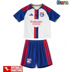 Olympique Lyonnais Hemmatröja Barn 2026-27 Kortärmad (+ Korta byxor)
