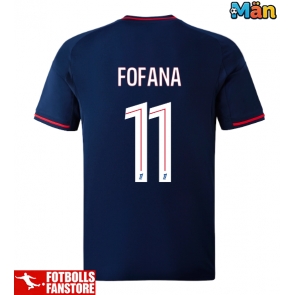Olympique Lyonnais Malick Fofana #11 Bortatröja 2025-26 Kortärmad