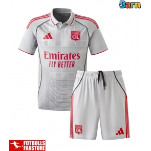 Olympique Lyonnais Tredje Tröja Barn 2025-26 Kortärmad (+ Korta byxor)