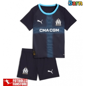 Olympique de Marseille Bortatröja Barn 2025-26 Kortärmad (+ Korta byxor)