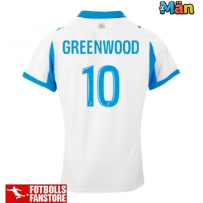 Olympique de Marseille Mason Greenwood #10 Hemmatröja 2025-26 Kortärmad
