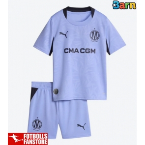 Olympique de Marseille Tredje Tröja Barn 2026-27 Kortärmad (+ Korta byxor)