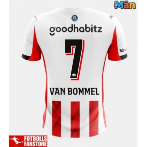 PSV Eindhoven Ruben van Bommel #7 Hemmatröja 2025-26 Kortärmad