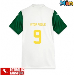 Palmeiras Vitor Roque #9 Bortatröja 2025-26 Kortärmad
