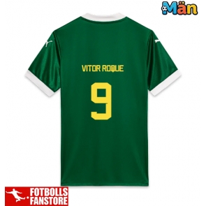 Palmeiras Vitor Roque #9 Hemmatröja 2025-26 Kortärmad