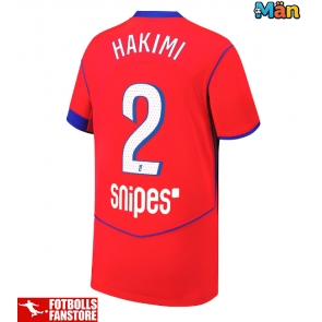 Paris Saint-Germain Achraf Hakimi #2 Tredje Tröja 2025-26 Kortärmad