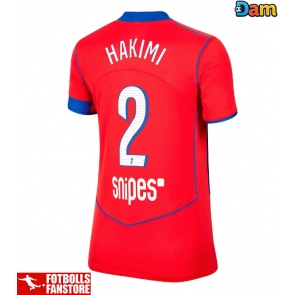 Paris Saint-Germain Achraf Hakimi #2 Tredje Tröja Dam 2025-26 Kortärmad