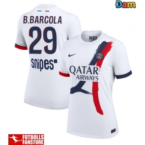 Paris Saint-Germain Bradley Barcola #29 Bortatröja Dam 2025-26 Kortärmad