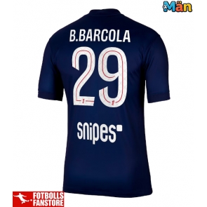 Paris Saint-Germain Bradley Barcola #29 Hemmatröja 2025-26 Kortärmad