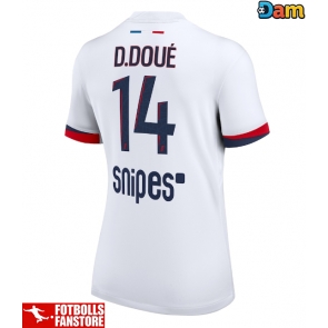 Paris Saint-Germain Desire Doue #14 Bortatröja Dam 2025-26 Kortärmad