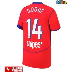 Paris Saint-Germain Desire Doue #14 Tredje Tröja 2025-26 Kortärmad