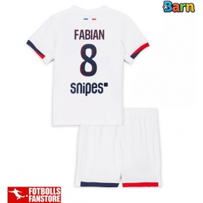 Paris Saint-Germain Fabian Ruiz #8 Bortatröja Barn 2025-26 Kortärmad (+ Korta byxor)