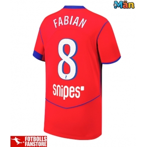 Paris Saint-Germain Fabian Ruiz #8 Tredje Tröja 2025-26 Kortärmad