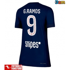 Paris Saint-Germain Goncalo Ramos #9 Hemmatröja Dam 2025-26 Kortärmad