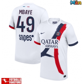 Paris Saint-Germain Ibrahim Mbaye #49 Bortatröja 2025-26 Kortärmad