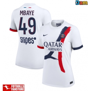 Paris Saint-Germain Ibrahim Mbaye #49 Bortatröja Dam 2025-26 Kortärmad