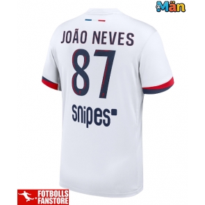 Paris Saint-Germain Joao Neves #87 Bortatröja 2025-26 Kortärmad