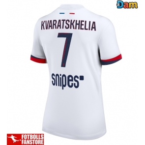 Paris Saint-Germain Khvicha Kvaratskhelia #7 Bortatröja Dam 2025-26 Kortärmad