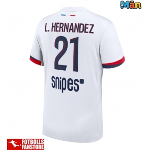 Paris Saint-Germain Lucas Hernandez #21 Bortatröja 2025-26 Kortärmad