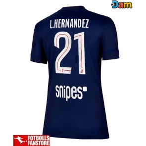 Paris Saint-Germain Lucas Hernandez #21 Hemmatröja Dam 2025-26 Kortärmad