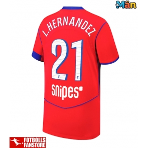 Paris Saint-Germain Lucas Hernandez #21 Tredje Tröja 2025-26 Kortärmad