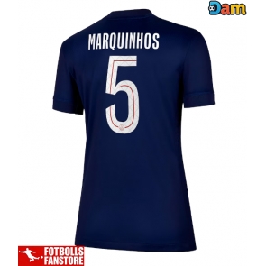 Paris Saint-Germain Marquinhos #5 Hemmatröja Dam 2025-26 Kortärmad
