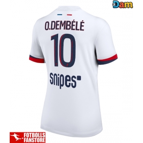 Paris Saint-Germain Ousmane Dembele #10 Bortatröja Dam 2025-26 Kortärmad