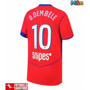 Paris Saint-Germain Ousmane Dembele #10 Tredje Tröja 2025-26 Kortärmad