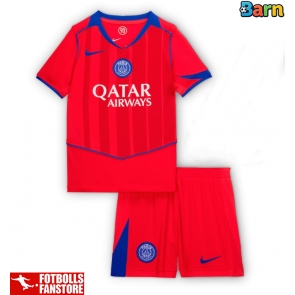 Paris Saint-Germain Tredje Tröja Barn 2025-26 Kortärmad (+ Korta byxor)