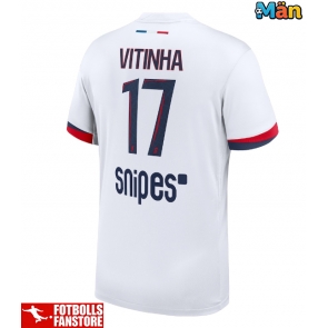 Paris Saint-Germain Vitinha #17 Bortatröja 2025-26 Kortärmad