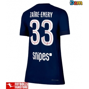 Paris Saint-Germain Warren Zaire-Emery #33 Hemmatröja Dam 2025-26 Kortärmad