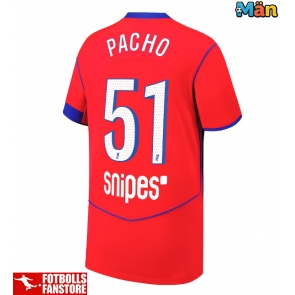 Paris Saint-Germain Willian Pacho #51 Tredje Tröja 2025-26 Kortärmad